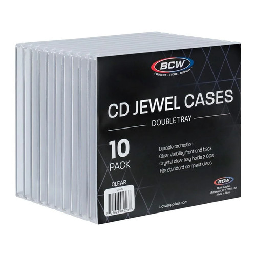 Bcw jewel cases - (10-pack),