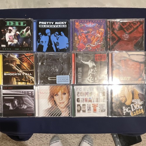Empty case lot pretty - empty, cd