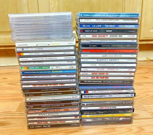Lot empty cases rock - empty,