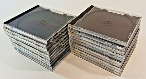 Lot empty dvd jewel - lot, cd/dvd